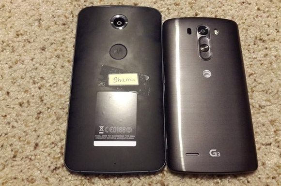 Nexus 6/Shamu и LG G3 оказались на одном фото