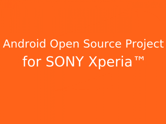 SONY отрицает работу над прошивками AOSP для устройств Xperia