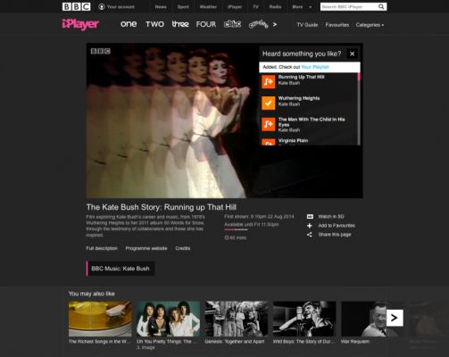 BBC Playlister теперь может сохранять музыку из телепередач