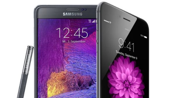 Сравнение батареи в Samsung Galaxy Note 4 и iPhone 6 Plus