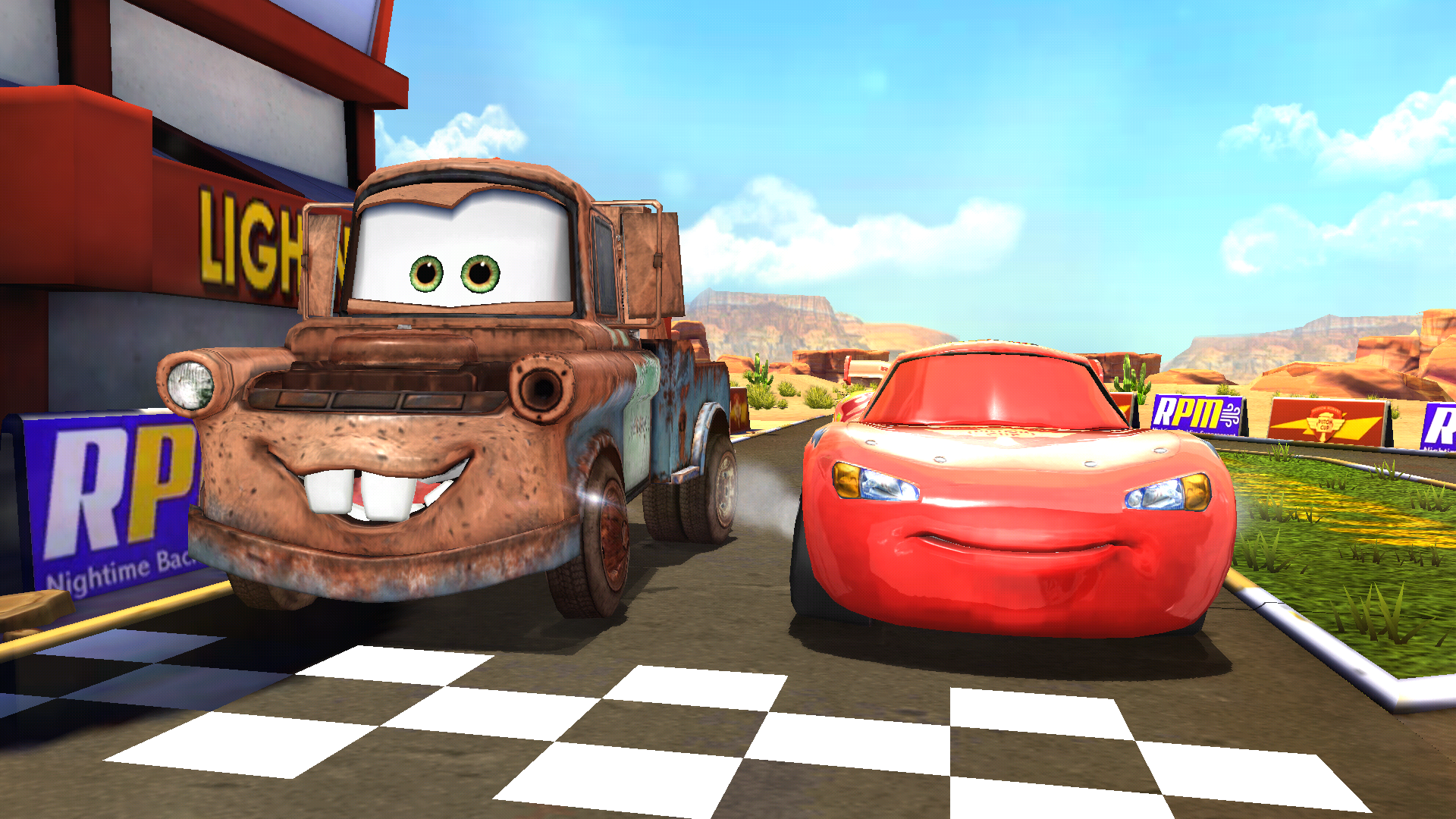 Cars car 3 видео. Тачки / cars: the videogame (2006). Игра Тачки Маквин 2006. Молния Маккуин в игре Тачки. Молния Маккуин игра.