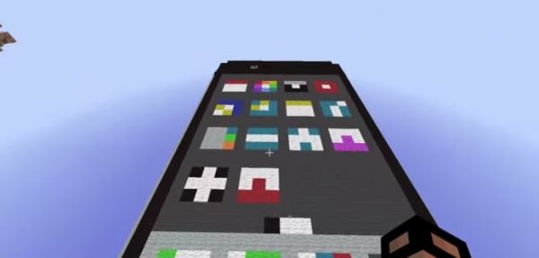 В Minecraft воссоздана полнофункциональная модель iPhone