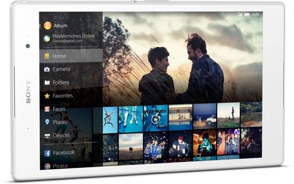 Sony Xperia Z3 Tablet Compact.