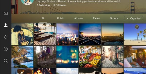 Для iPad появилось новое официальное приложение Flickr