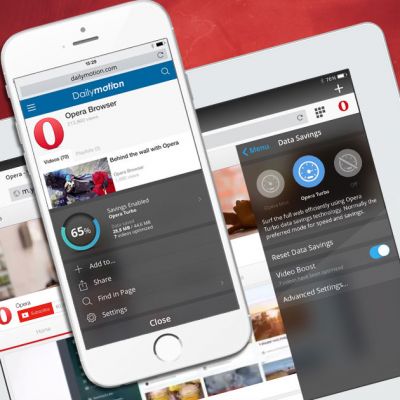 Обновленная Opera Mini для iOS обзавелась видеоускорением