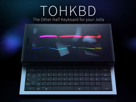 TOHKBD — проект аксессуара-клавиатуры для смартфона Jolla