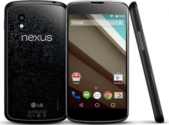 Обновление с Android 5.0 Lollipop для Nexus 4 уже готово, но выйдет позже