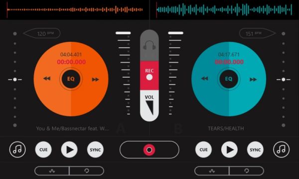 MeeDJ - лучший пульт диджея на Windows Phone временно бесплатный