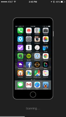 Новое приложение для #Homescreen для iOS распознает иконки программ на скриншотах