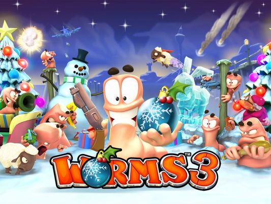Мобильная версия Worms 3 получила Новогоднее обновление