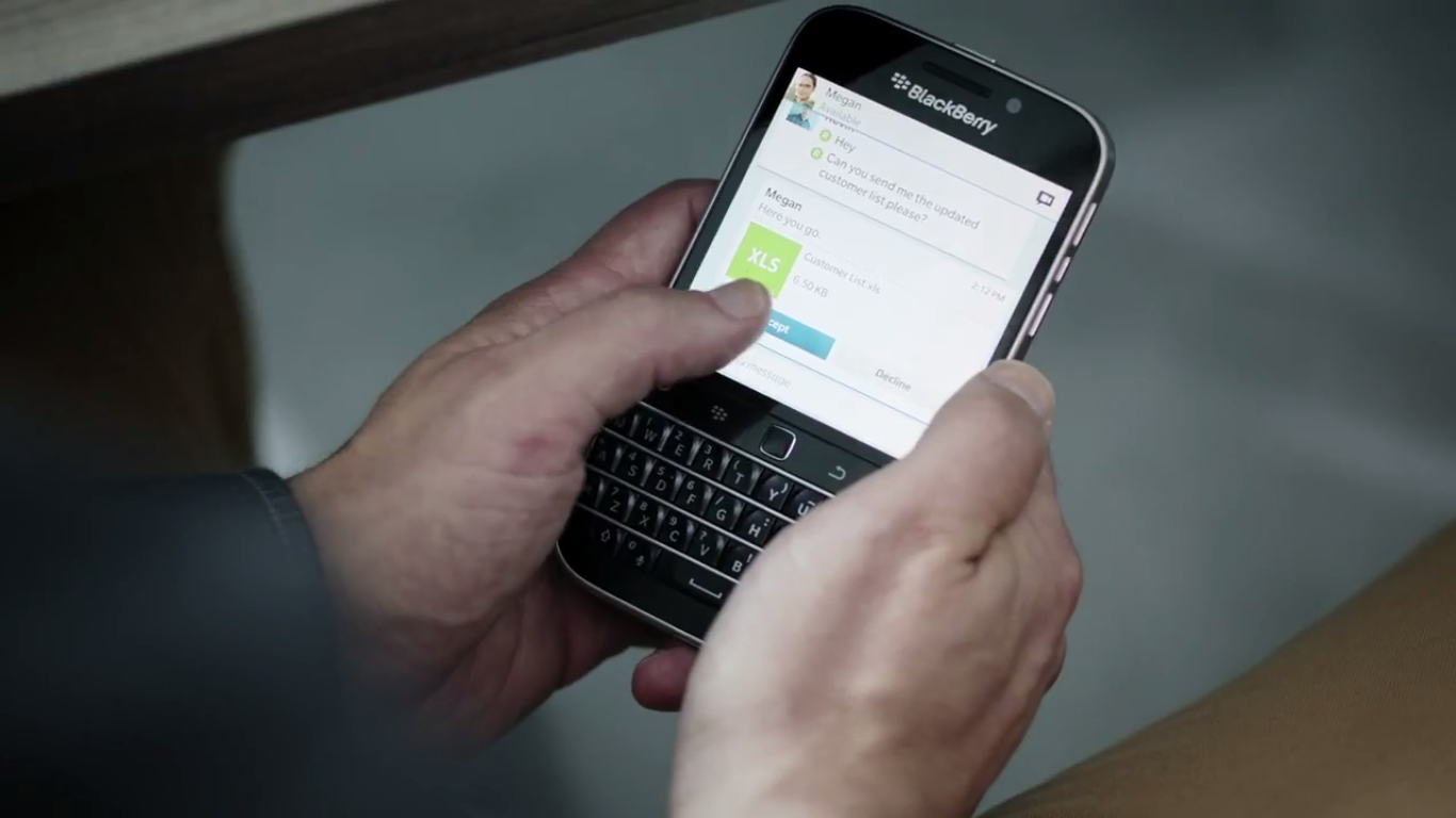 Классика возвращается смартфон BlackBerry Classic представлен официально