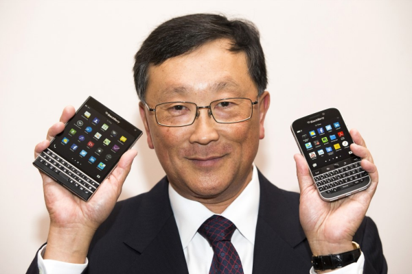 BlackBerry продала 1.9 миллиона смартфонов в 3 квартале этого года