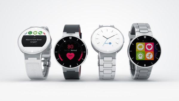 Alcatel анонсировала умные часы  OneTouch Watch для Android-устройств