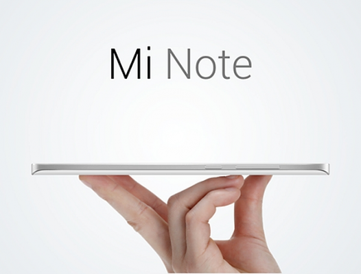 Компания Xiaomi анонсировала выход нового фаблета Mi Note