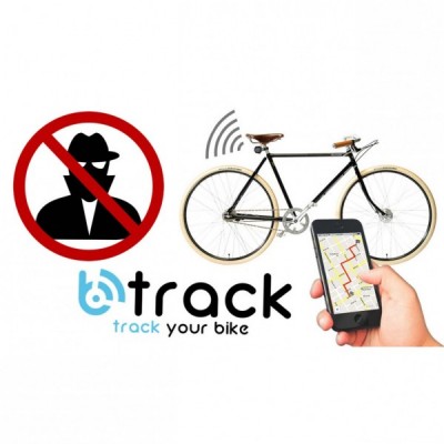 BTrack - фара, помогающая найти украденый велосипед