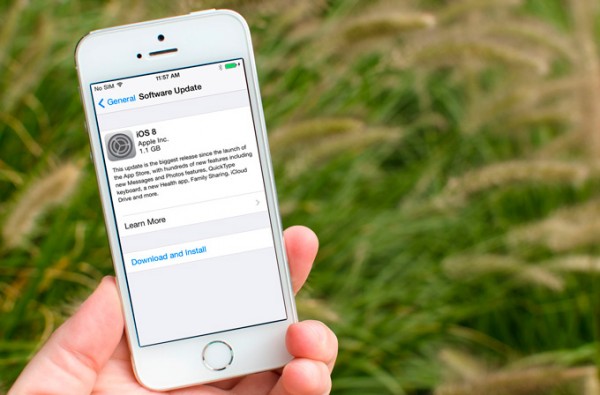 Обновление iOS 8.2 выйдет в марте