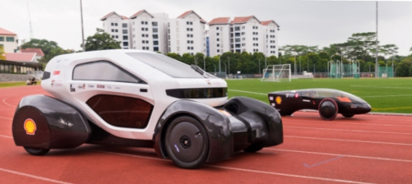 Сингапурские студенты напечатали автомобиль на 3D-принтере