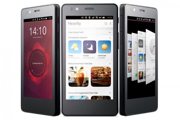 Видеопревью: первый коммерческий смартфон с Ubuntu