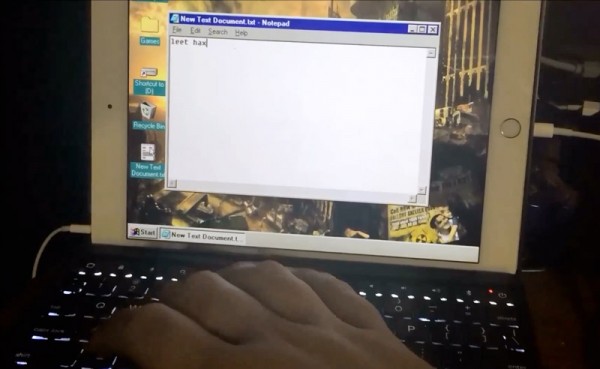 Энтузиаст запустил Windows 98 и Fallout 2 на iPad Air 2