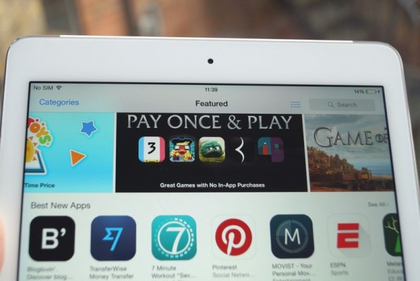 Apple запустила специальный раздел App Store без микроплатежей