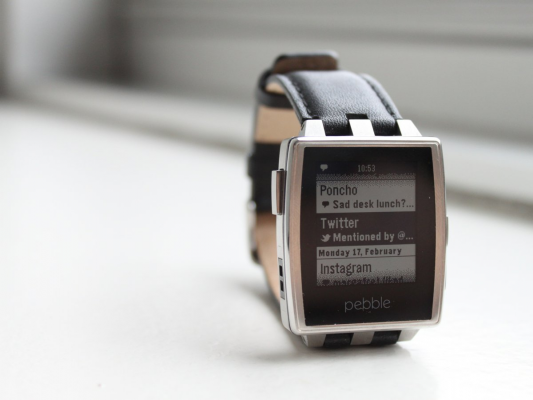 Умные часы Pebble получили полную и стабильную поддержку Android Wear