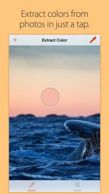 Colordrop — приложение для захвата цвета с фотографий