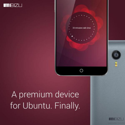 Meizu продолжает тизерить смартфон MX4 Ubuntu Edition в преддверии MWC 2015