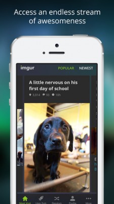 Приложение Imgur вышло на iOS