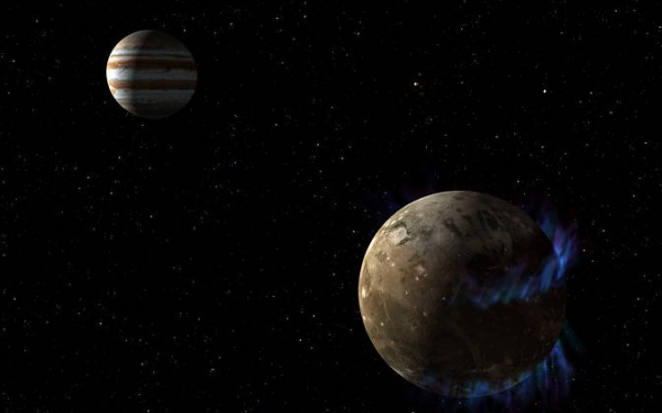 Хаббл находит подземный океан на крупнейшем спутнике Юпитера