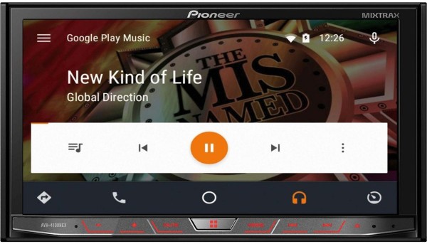 Новый бортовой компьютер от Pioneer поддерживает Android Auto и Apple CarPlay