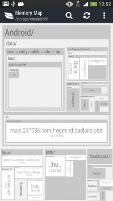 Memory Map наглядно представит структуру памяти вашего Android-устройства