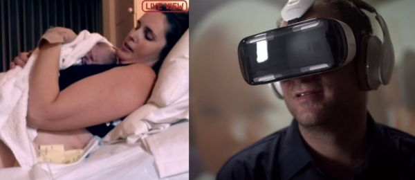 Samsung Gear VR позволит отцу увидеть рождение ребёнка