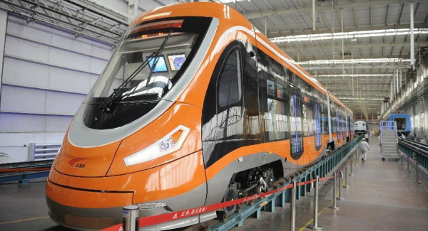 В Китае построили трамвай на водородных батареях