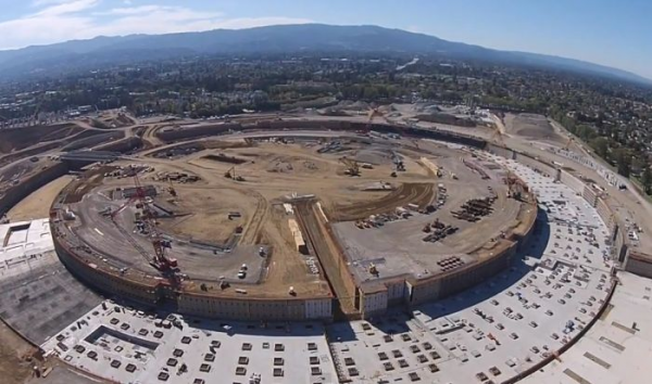 Новый футуристический кампус Apple будет использовать переработанную воду