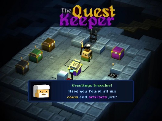 The Quest Keeper — «пещерная бродилка», вдохновленная Crossy Road