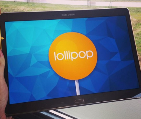 Samsung GALAXY Tab S 10.5 с поддержкой LTE получает Android Lollipop
