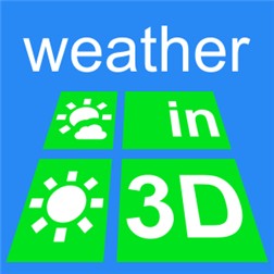 Weather in 3D FREE. Скриншот 1