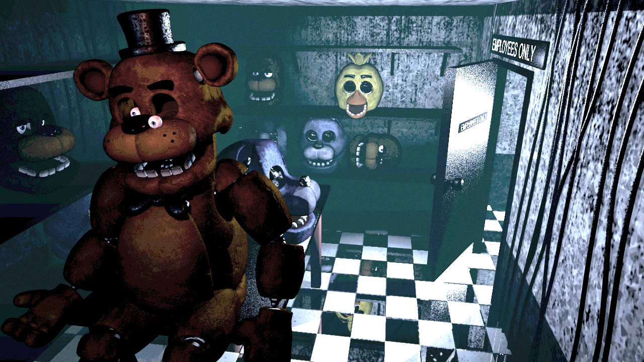 Игр про фазбер. Five Nights at Freddy's 1. ФНАФ 1-5. Five Nights at Freddy's 1 Фредди. Фредди из игры ФНАФ 1.