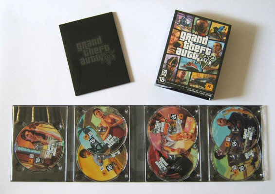 PC-версия GTA V для ритейла будет поставляться на 7 DVD-дисках