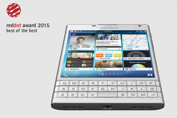 BlackBerry Passport получил престижную премию Red Dot — Best of The Best