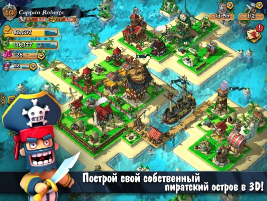 Rovio издала новую стратегию для Android — Plunder Pirates