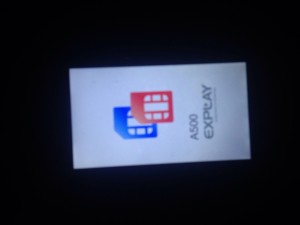 Explay A500 не включается. Скриншот 1