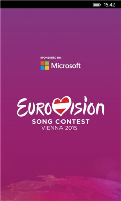 Microsoft выпустила приложение для конкурса «Евровидение 2015»