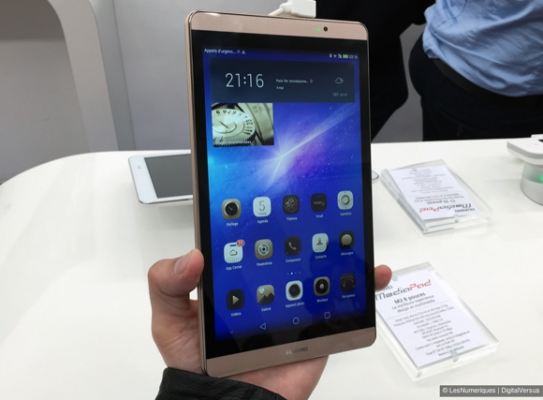 Huawei представила планшет MediaPad M2