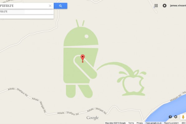 Google закрывает редактирование своих карт после скандала с логотипом Apple