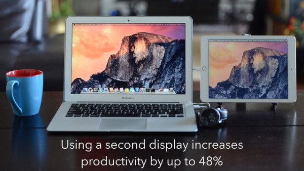 Приложение Duet Display превращает iOS-устройство во второй экран для ПК