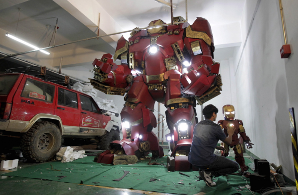 В Китае построен Hulkbuster