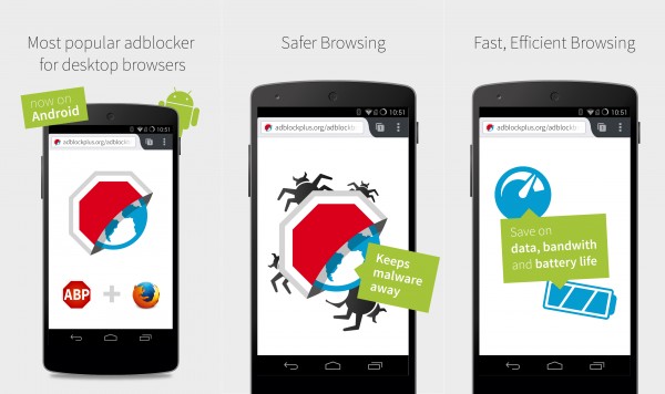 На Android вышел «антирекламный» браузер AdBlock Plus