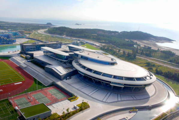 В Китае построили офис в форме звездолёта «Энтерпрайз»