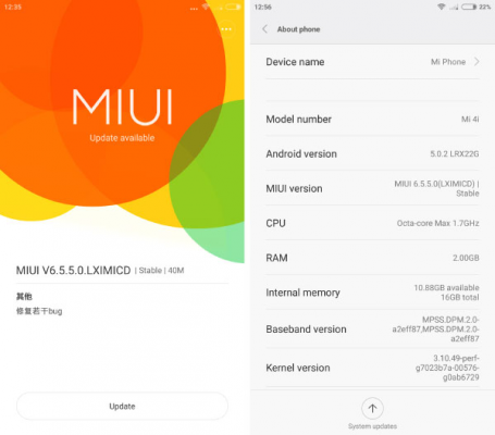 Xiaomi выпускает обновление для Mi 4i, которое будет бороться с перегревом